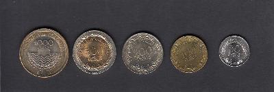 Beschrijving: 1850 Pesos Set(5)